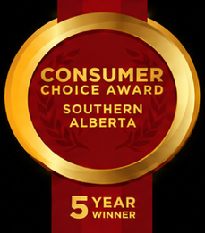 Consumer Choice Award Southern Alberta, 5 year winner