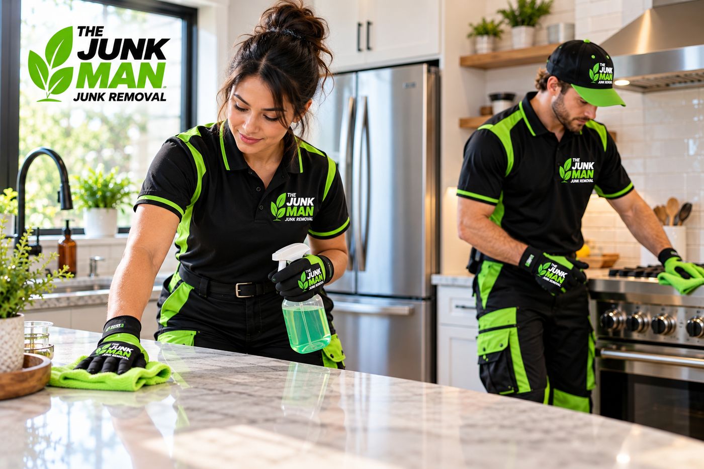 Commercial kitchen cleanout by The Junk Man in Calgary