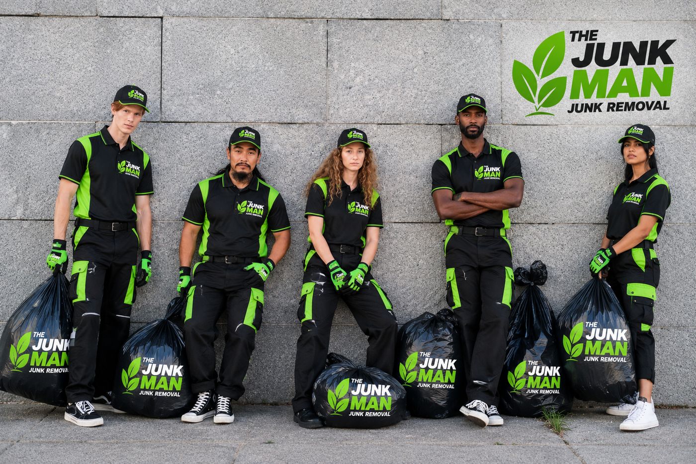 Why choose The Junk Man: the uniformed junk removal crew in Calgary